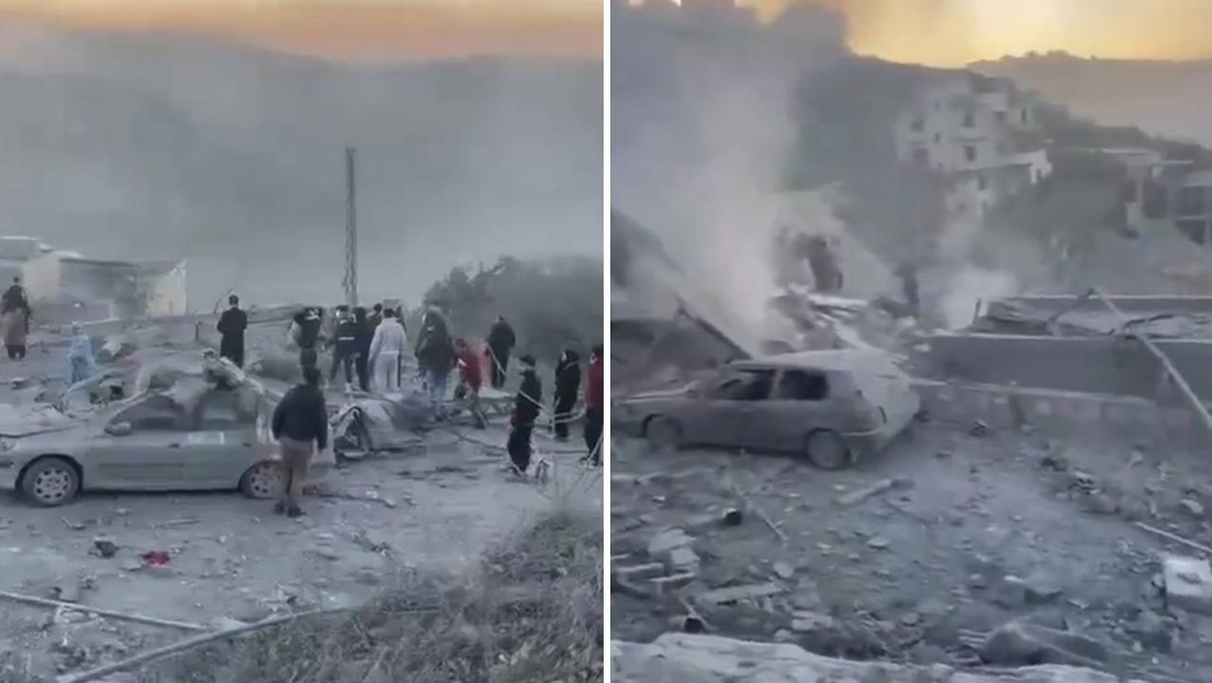 Masacre en Líbano: ataque aéreo israelí acaba con los 20 miembros de una familia (VIDEO)