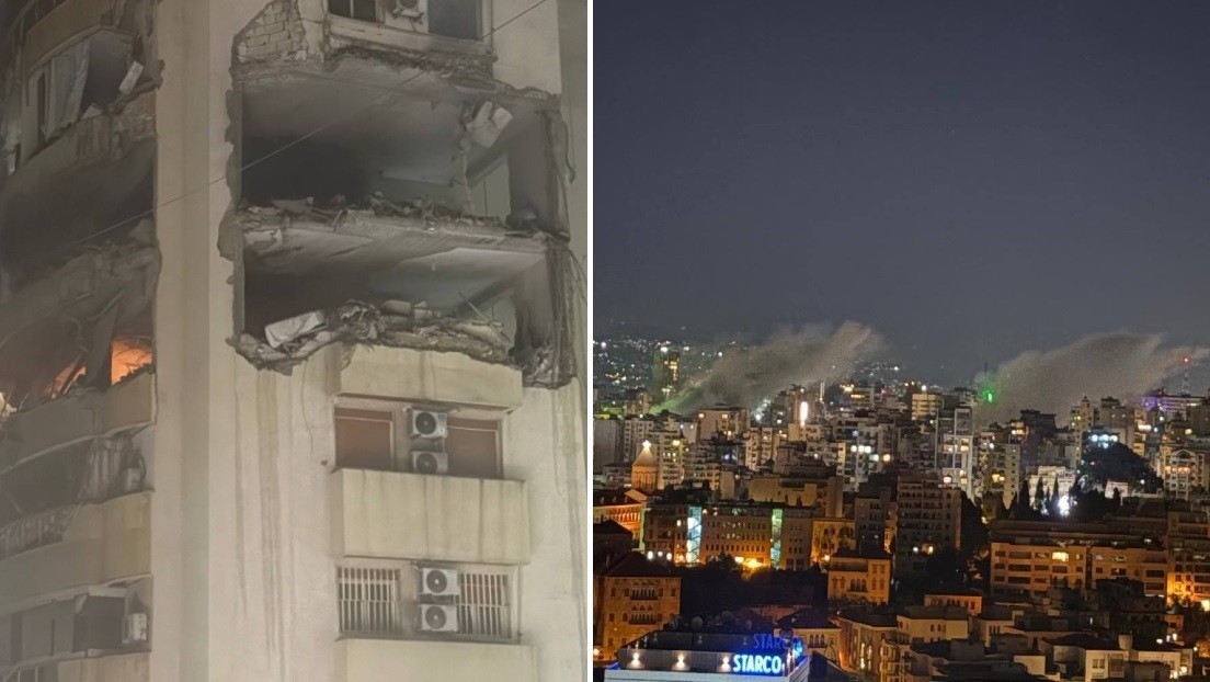 Israel bombardea la capital del Líbano