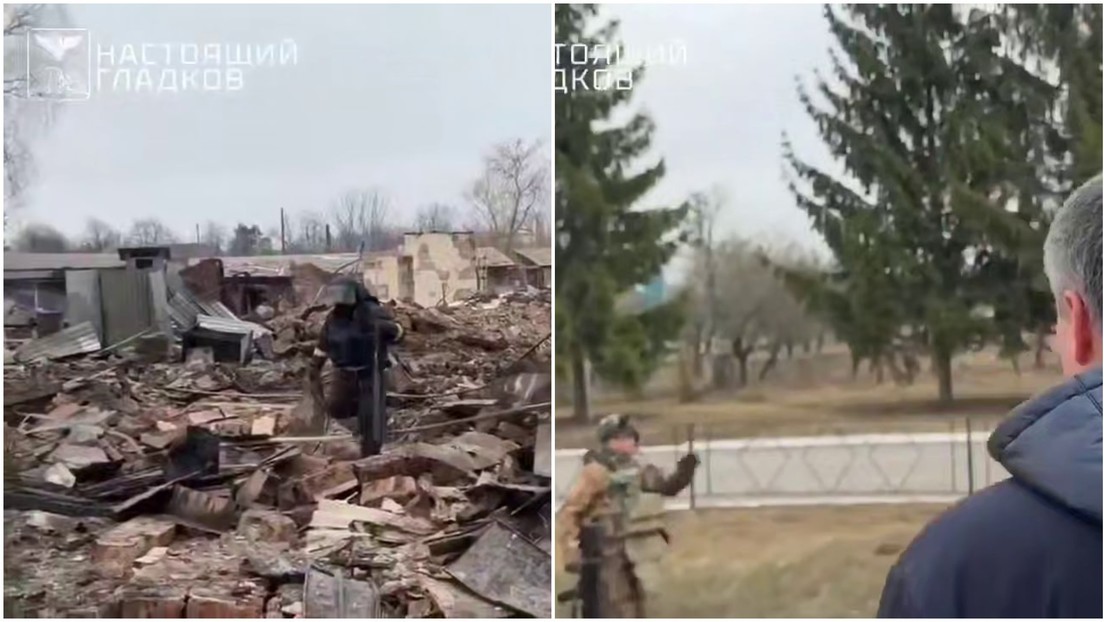 VIDEO: Abaten dron ucraniano que iba a atacar a un gobernador ruso durante su reunión con ciudadanos