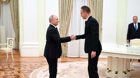 Putin se reúne con el ministro de Exteriores húngaro