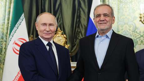 Detalles de la primera conversación de Putin con su par iraní tras el inicio del conflicto