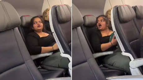 Una pasajera arma un escándalo dentro de un avión por negarse a usar auriculares