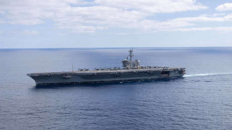 EE.UU. asegura que el portaviones USS Abraham Lincoln opera con normalidad