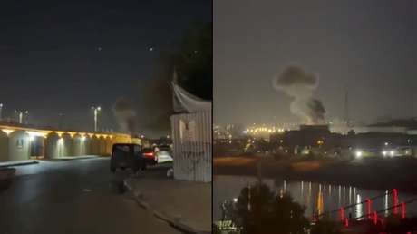 VIDEOS: Ataques masivos con drones contra la Embajada de EE.UU. en Irak