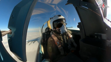 VIDEO: Así es una misión de combate desde la cabina de un caza ruso Su-35S