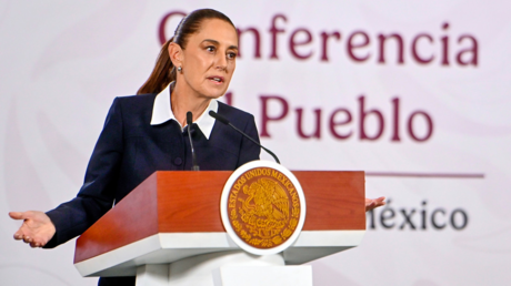 Critican a Sheinbaum tras cancelar un acto y ella responde: "Hay libertad de expresión"