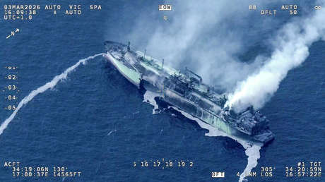 "Acto de terrorismo internacional": Rusia revela cómo fue atacado su gasero en el Mediterráneo