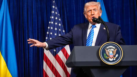 Le hacen a Trump una pregunta incómoda sobre Ucrania y dice esto