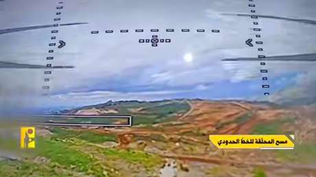 VIDEO: Dron FPV de Hezbolá no deja pasar a un tanque israelí