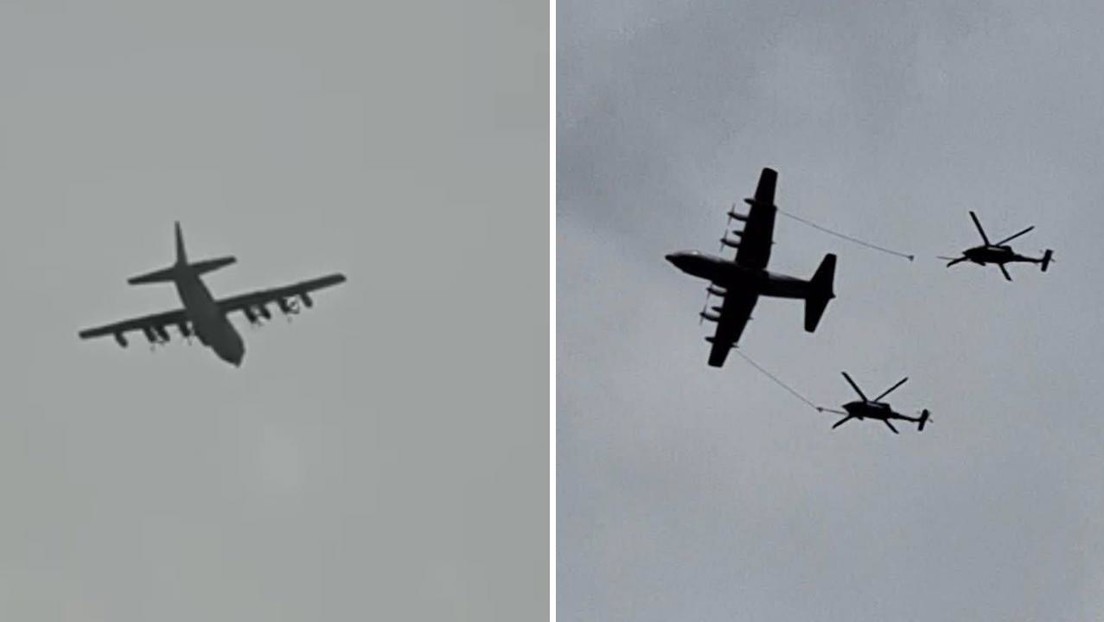 IMÁGENES: Aeronaves militares de EE.UU. sobrevuelan Irán buscando al piloto de su caza derribado