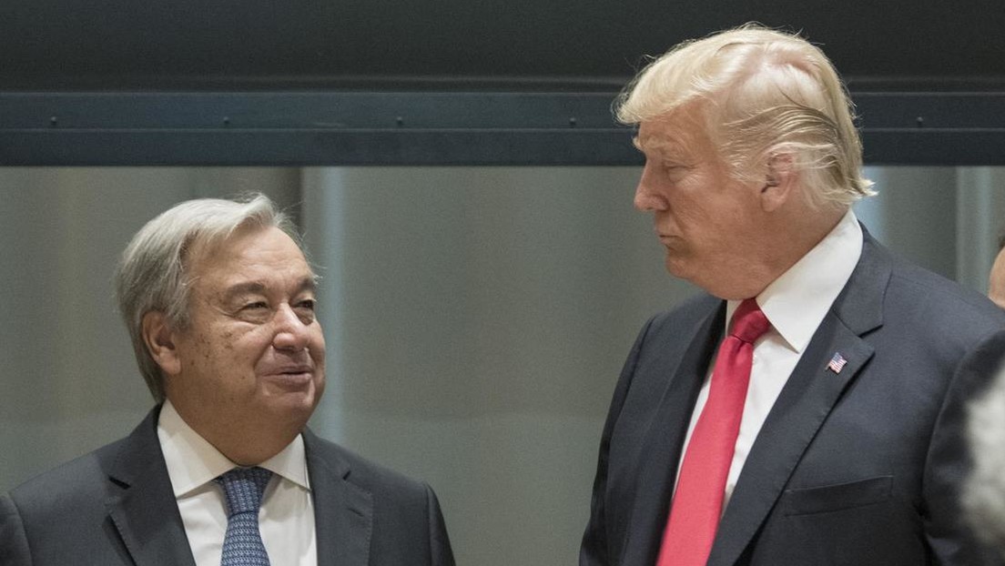Jefe de la ONU responde a Trump tras su alerta de que 