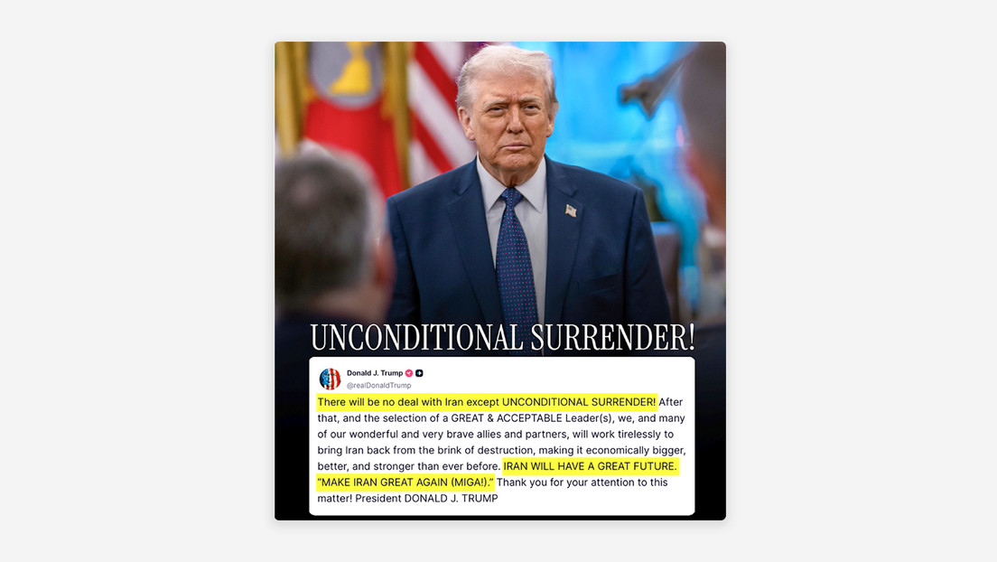 Se hace viral un trino de Trump de hace un mes sobre un acuerdo con Irán