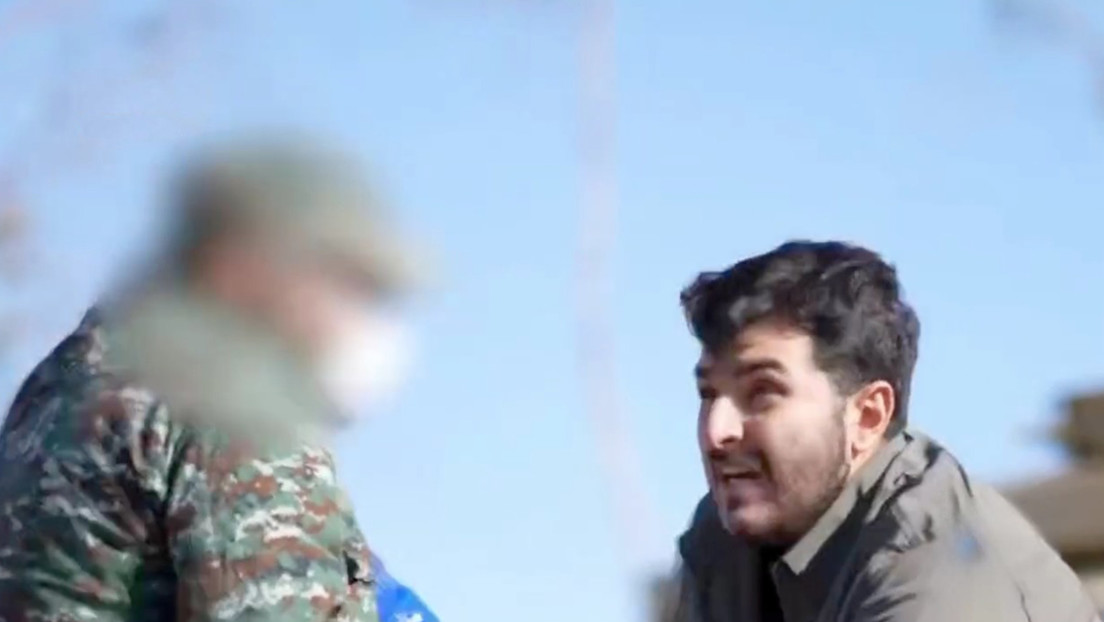 VIDEO: Momento del derribo en Irán de un misil de crucero en plena entrevista