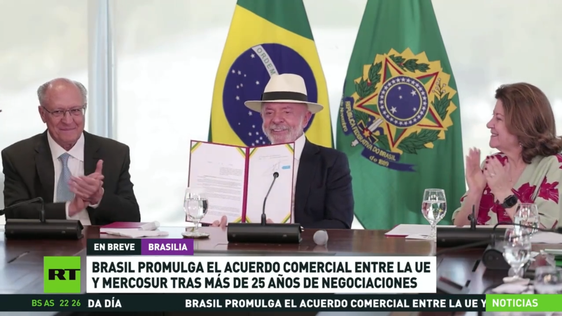 Lula formaliza el acuerdo comercial entre la UE y el Mercosur - RT