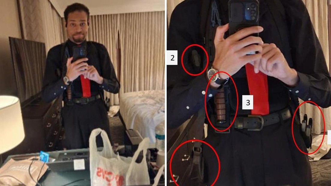 FOTO del sospechoso del intento de asesinato de Trump poco antes del tiroteo