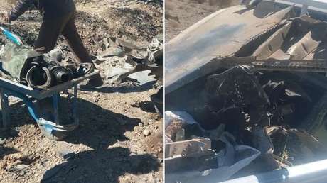Irán publica imágenes del avión de combate de EE.UU. derribado que "dicen más que mil palabras"