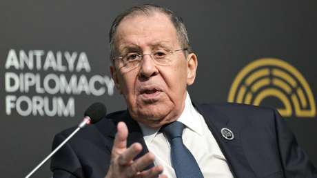 El ministro de Relaciones Exteriores, Serguéi Lavrov
