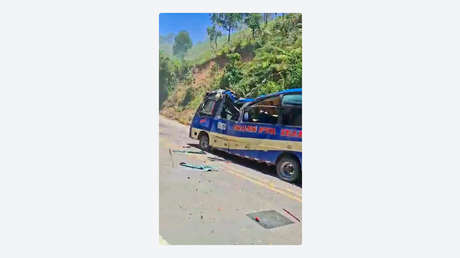 Más de 10 muertos y decenas de heridos tras atentado contra bus en Colombia (VIDEO)