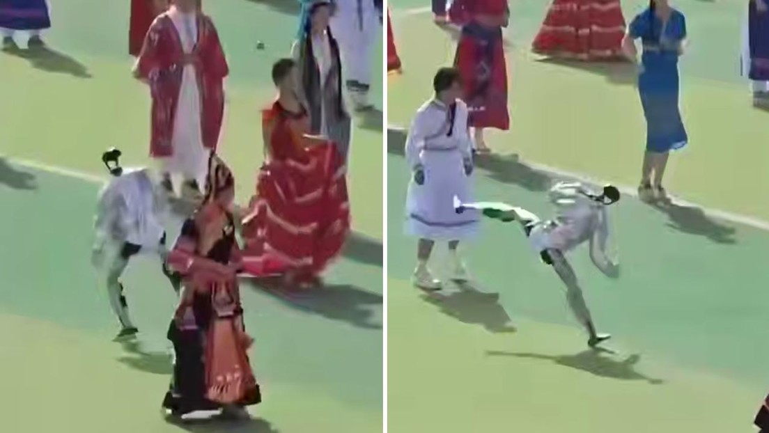 VIDEO: Robot 'enloquece' y ataca a personas con patadas de kung-fu