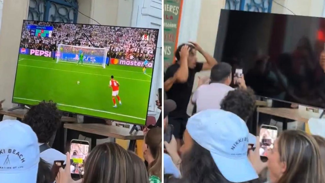 La broma más cruel: les apagan el televisor en pleno penal decisivo de la Champions
