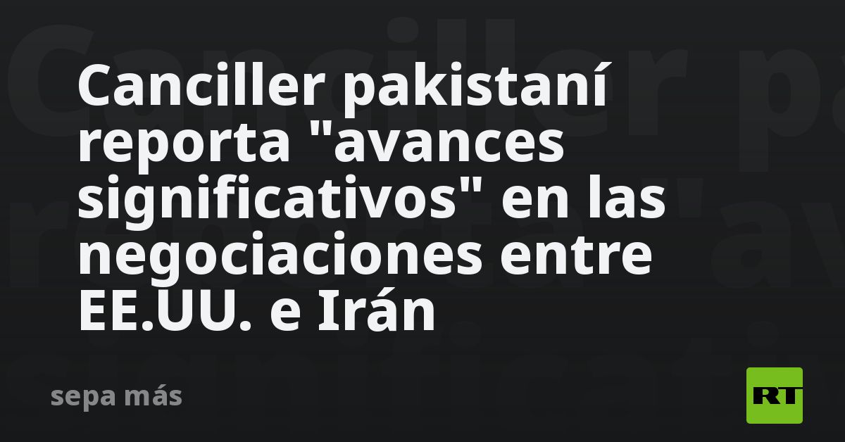 Canciller pakistaní reporta 