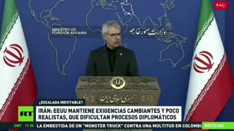 Dos misiles habrían alcanzado un buque de EE.UU. en Ormuz y Washington lo niega