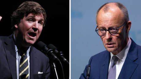 "¿En serio, señor Merz?": Tucker Carlson ridiculiza al canciller alemán por su postura sobre Irán