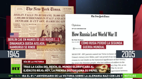 Tras la caída del III Reich, el mundo glorificaba al Ejército Rojo, pero hoy la prensa distorsiona su rol