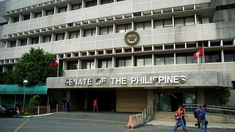 VIDEO: Se escuchan tiros en el Senado de Filipinas