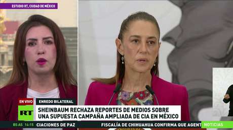 Sheinbaum rechaza reportes de medios sobre una supuesta campaña ampliada de la CIA en México