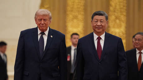 Trump y Xi asisten a un banquete de Estado