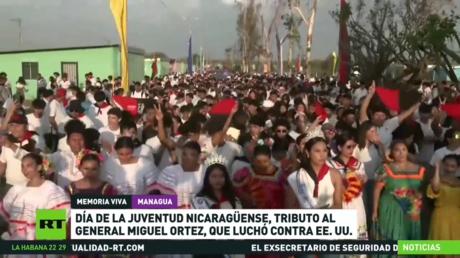 Día de la Juventud Nicaragüense, tributo al general Miguel Ortez que luchó contra EE.UU.