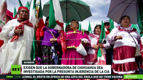 Exigen que la gobernadora de Chihuahua sea investigada por la presunta injerencia de la CIA