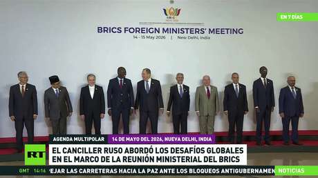 El canciller ruso abordó los desafíos globales en el marco de la reunión ministerial del BRICS