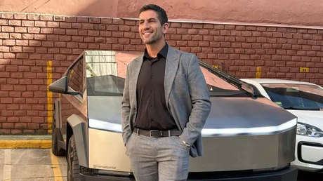 'Diputesla': Legislador de una provincia pobre presume su costoso Cybertruck y Milei lo defiende