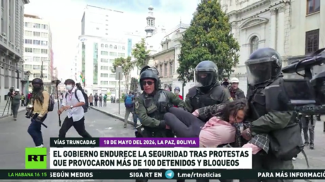 El Gobierno de Bolivia endurece la seguridad tras protestas que provocaron más de 100 detenidos y bloqueos