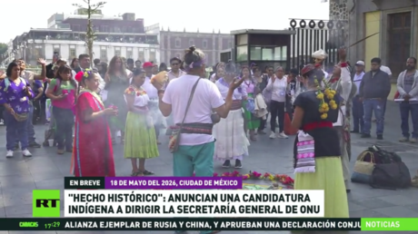 "Hecho histórico": Anuncian una candidatura indígena para la secretaría de la ONU
