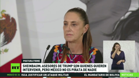 Sheinbaum: Asesores de Trump son quienes quieren intervenir, pero México no es piñata de nadie
