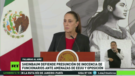 Sheinbaum defiende presunción de inocencia de funcionarios ante amenazas de EE.UU. y oposición