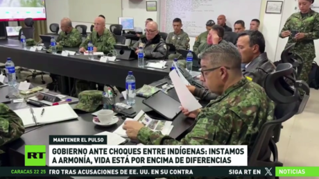Gobierno colombiano llama a la armonía ante choques entre indígenas