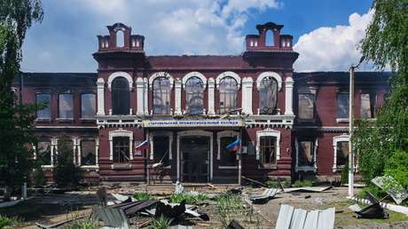 Kiev bombardea a jóvenes, Occidente guarda silencio, Putin exige respuesta: todo sobre el atentado a residencia estudiantil