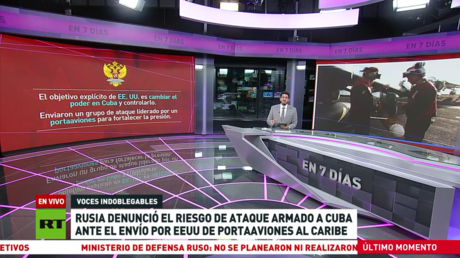 Rusia denuncia el riesgo de ataque armado a Cuba ante el envío por EE.UU. de portaviones al Caribe