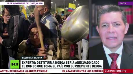 Experto: Destituir a Noboa sería adecuado dado el rumbo de Ecuador con su creciente deuda