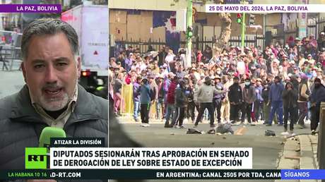 Diputados bolivianos sesionan en plena crisis tras anulación de la ley de estado de excepción