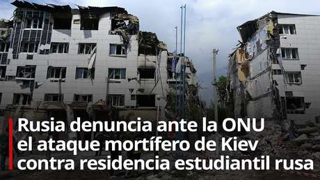 EN VIVO: Nebenzia ofrece una rueda de prensa sobre el ataque mortal de Ucrania contra jóvenes rusos
