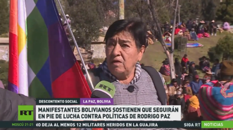 Manifestantes bolivianos sostienen que seguirán en pie de lucha contra las políticas de Rodrigo Paz