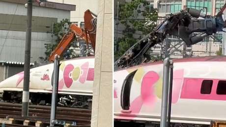 VIDEO: Desmantelan el icónico tren bala Hello Kitty tras ocho años en servicio