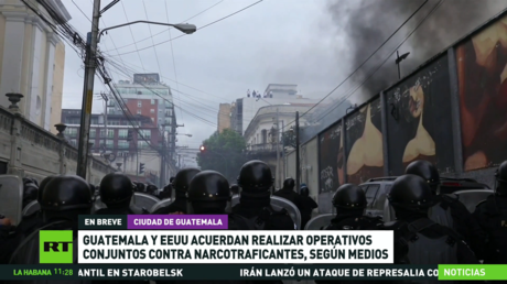 Guatemala y EE.UU. acuerdan realizar operativos conjuntos contra el narcotráfico