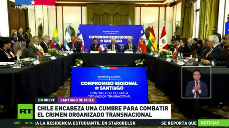 Chile encabeza cumbre para combatir el crimen organizado transnacional