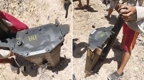 FOTOS de los restos del MQ-9A de EE.UU., un dron de millones de dólares, derribado en Yemen